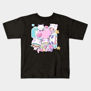 I love pandas Kids T-Shirt